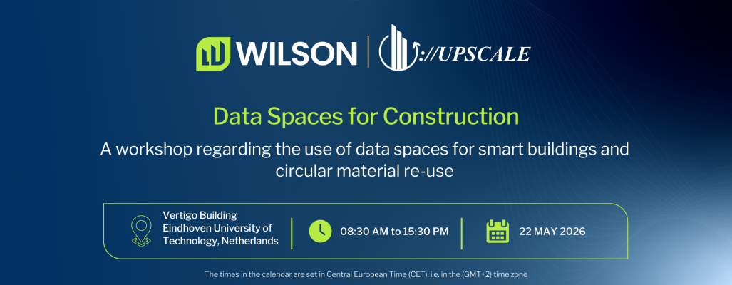 Data Spaces for Smart Buildings and Circular Material Re‑use Workshop